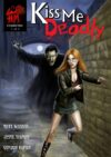 Cover art for Kiss Me Deadly Issue 1, created by Gordon Napier